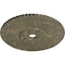 Ekena Millwork Melonie Ceiling Medallion (Fits Canopies up to 6 1/4"), 36 1/4"OD x 1 7/8"P, Witch Hazel Crackle CM36MEWHC - alternate 2
